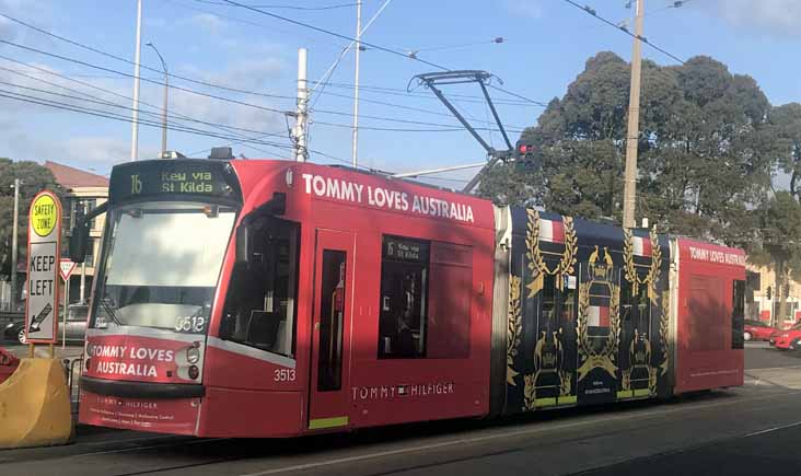 Yarra Trams Combino Tommy Hilfiger 3513